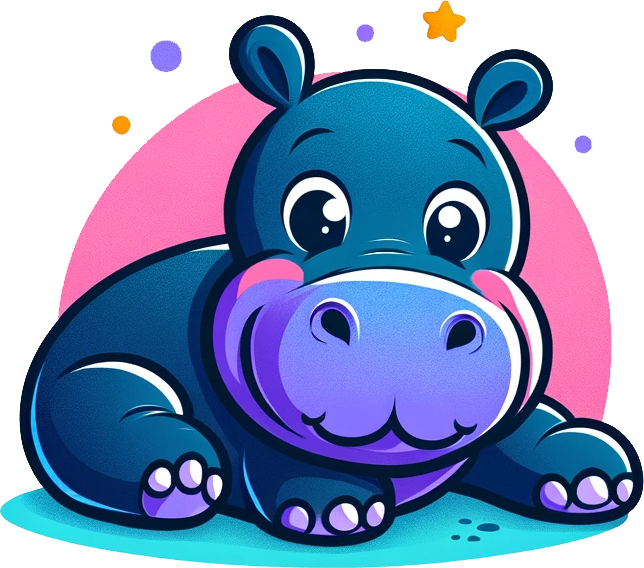 Logo Creche des petits hippos